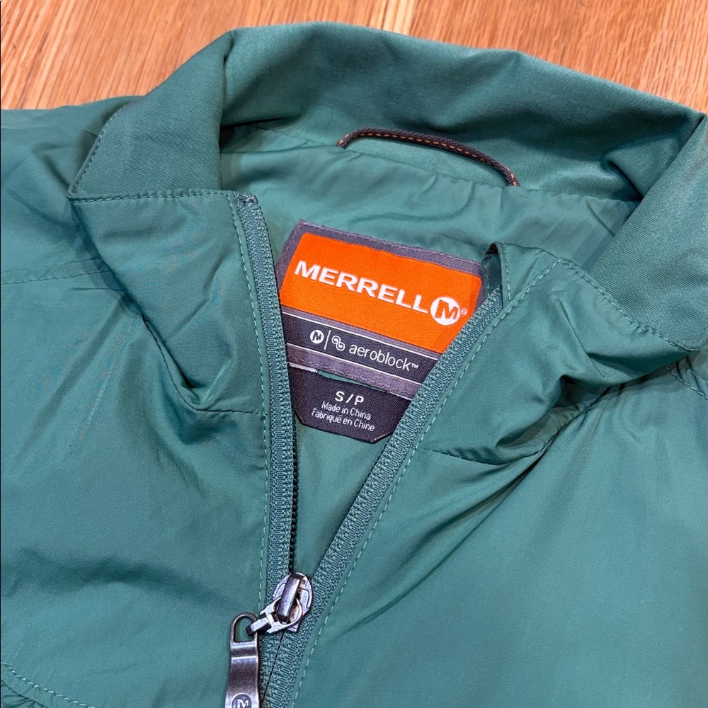 Women’s Merrell Aeroblock jacket, Kelly Green, Size Small - Picture 2 of 7